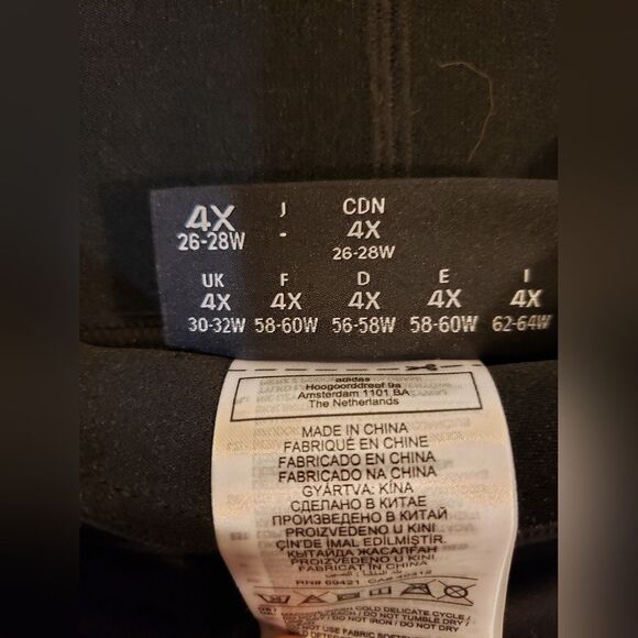 Cardi B x Reebok 4x 26/28 NWT Black Cut-Out Leggings GYM WORKOUT Activewear - Picture 11 of 16